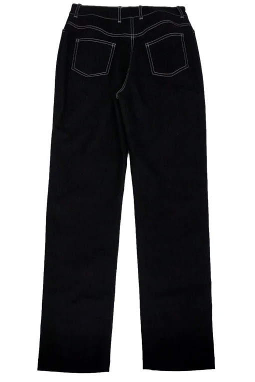 St. John - Black Denim Jeans Sz 2