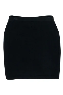 St. John - Black Knit Skirt Sz 4