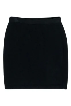 St. John - Black Knit Skirt Sz 4