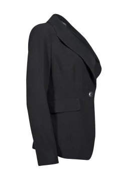 St. John - Black Single Button Blazer Sz 8