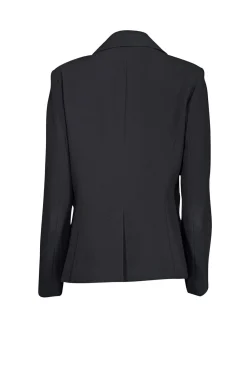 St. John - Black Single Button Blazer Sz 8