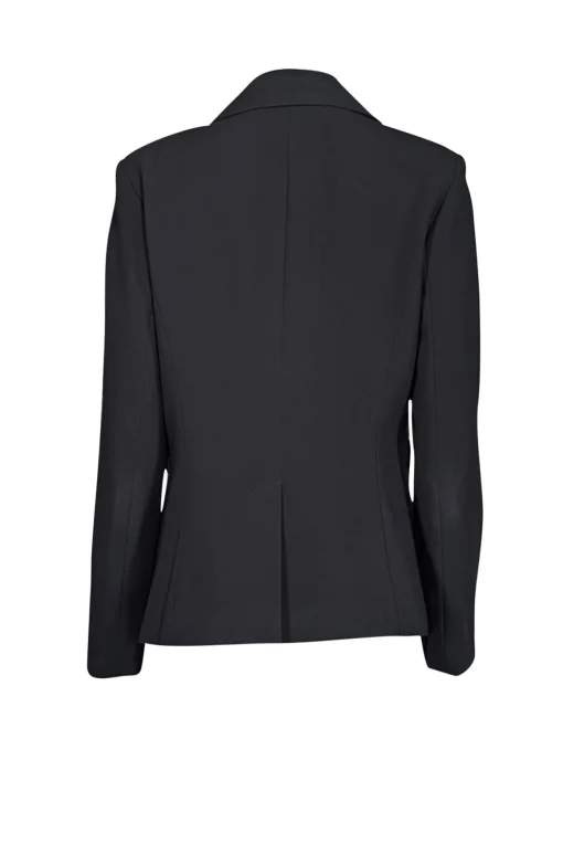 St. John - Black Single Button Blazer Sz 8