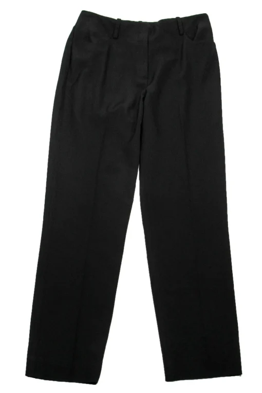 St. John - Black Straight Leg Pants Sz 6