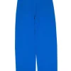 St. John - Blue Wide Leg Knit Trousers Sz S