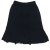 St. John - Dark Navy Knit Car Wash Hem Skirt Sz 6
