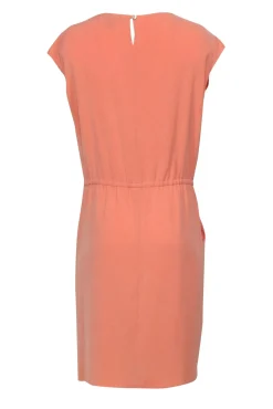 St. John - Light Orange Sleeveless Shift Dress Sz 6
