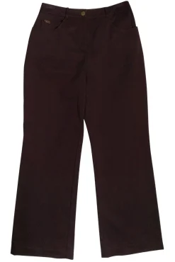 St. John Sport - Brown Cotton Wide Leg Pants Sz 4