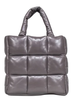 Stand Studio - Taupe Quilted Leather 
