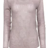 Stella McCartney - Beige Scoop Neck Loose Knit Top Sz XS