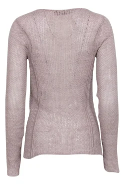 Stella McCartney - Beige Scoop Neck Loose Knit Top Sz XS