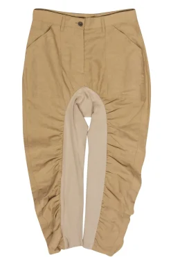 Stella McCartney - Khaki Curve Ruched 