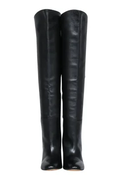 Stuart Weitzman - Black Leather Tall Boots Sz 5