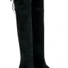 Stuart Weitzman - Black Suede Over-the-Knee Boots Sz 8.5