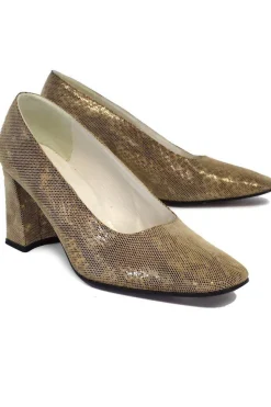 Stuart Weitzman - Gold Metallic Pumps Sz 7.5