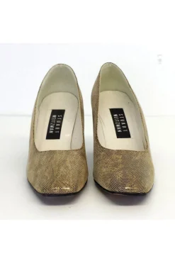 Stuart Weitzman - Gold Metallic Pumps Sz 7.5