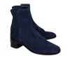 Stuart Weitzman - Navy Suede Short Boots Sz 7.5