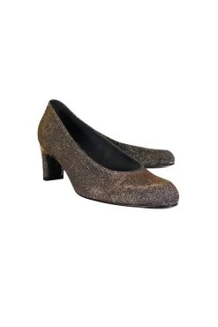 Stuart Weitzman - Silver Sparkle Pumps Sz 7