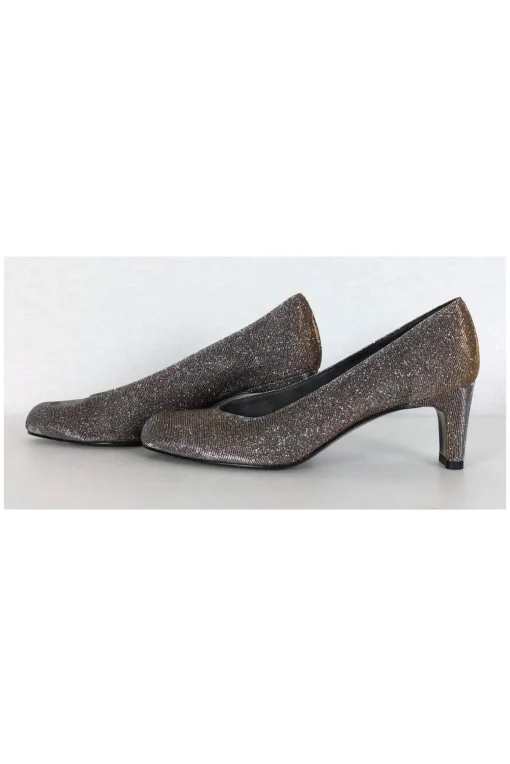 Stuart Weitzman - Silver Sparkle Pumps Sz 7