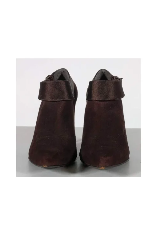 Stuart Weitzman - Skinny Pointed Brown Heels Sz 5.5