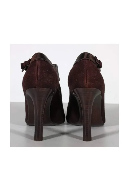 Stuart Weitzman - Skinny Pointed Brown Heels Sz 5.5