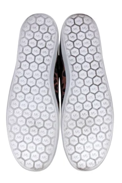 Stuart Weitzman - Tan & Black Leopard Print Sneakers Sz 9.5