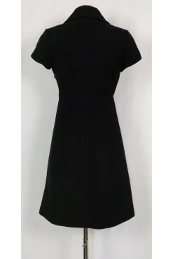 Susana Monaco - Black Wool Blend Dress Sz 2