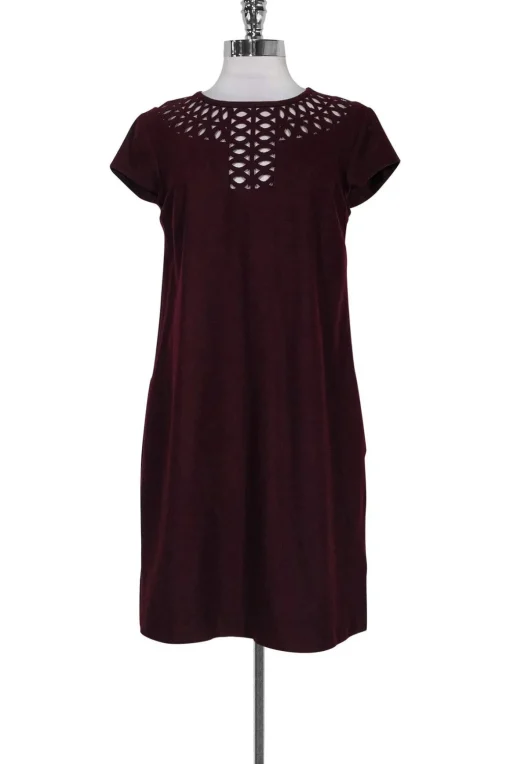 Susana Monaco - Burgundy Cut Out Dress Sz 4