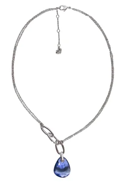 Swarovski - Mini Parallel Tanzanite Necklace