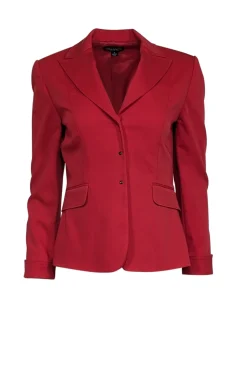 Tahari - Red w/ Snap Buttons Blazer Sz 4