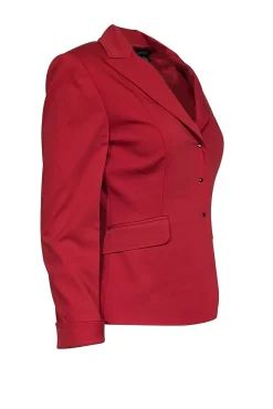 Tahari - Red w/ Snap Buttons Blazer Sz 4