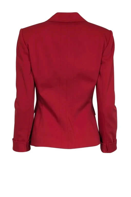 Tahari - Red w/ Snap Buttons Blazer Sz 4