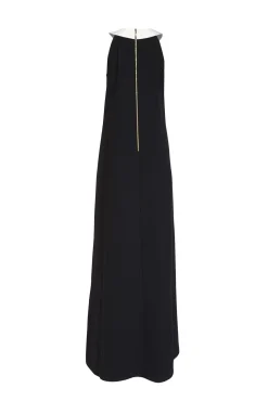 Ted Baker - Black w/ Ivory Bow Neckline Formal Dress Sz 8