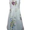 Ted Baker - Light Blue Floral Print Sleeveless Dress Sz 4