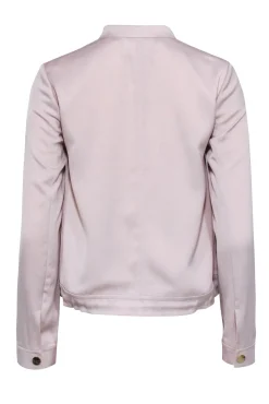 Ted Baker - Light Pink Satin Cargo Jacket Sz 2