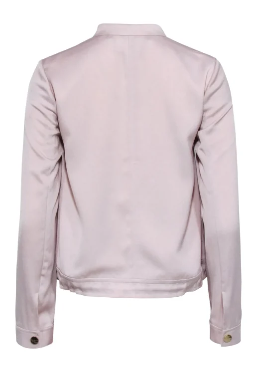 Ted Baker - Light Pink Satin Cargo Jacket Sz 2