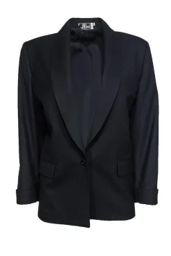 Ted Lapidus - Black Tuxedo-Style Blazer Sz 8