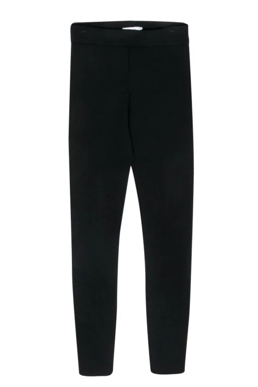 The Row - Black Leggings w/ Back Seam Detail Sz XS