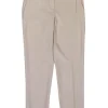 Theory - Beige Wool Slim Fit Tapered Dress Pants Sz 0