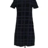 Theory - Black & Navy Terry Cloth Dress Sz S