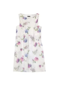 Theory - Cream Printed Dress Sz 4