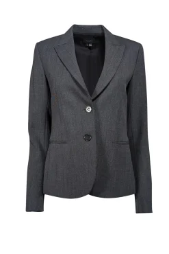 Theory - Dark Grey & Black Wool Blend Blazer Sz 6