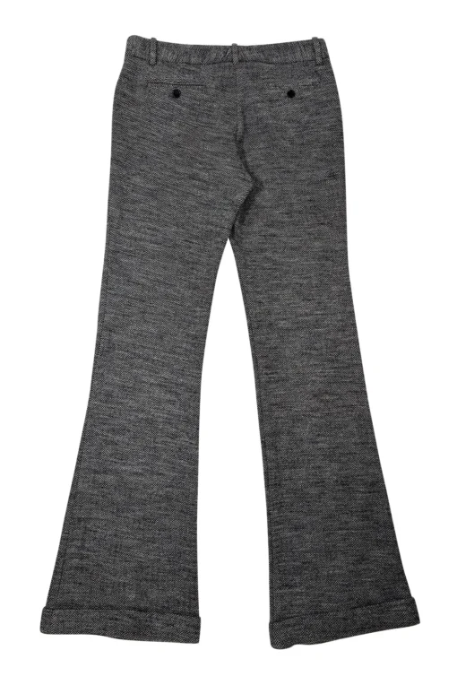 Theory - Grey & Black Herringbone Wool Blend Sz 8