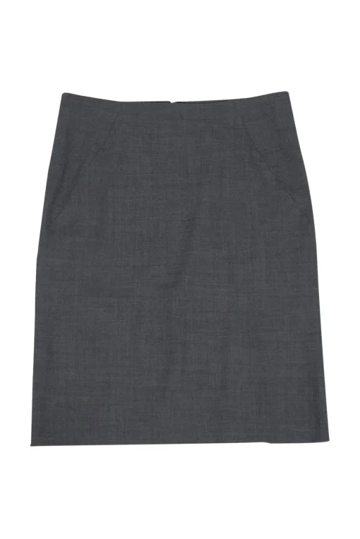 Theory - Grey Wool Skirt Sz 8