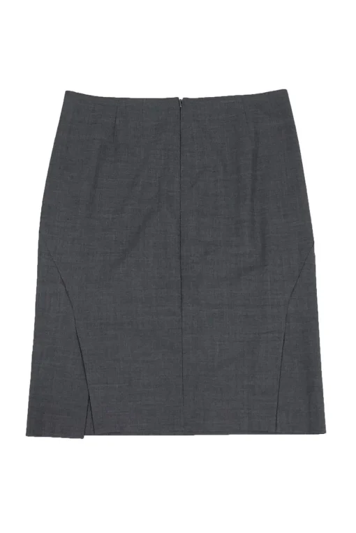 Theory - Grey Wool Skirt Sz 8