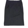 Theory - Grey Wool Suit Skirt Sz 0