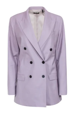 Theory - Lavender Double Breasted Blazer Sz12