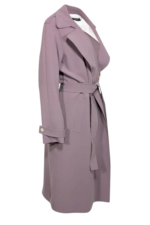 Theory - Lavender Trench Coat Sz L
