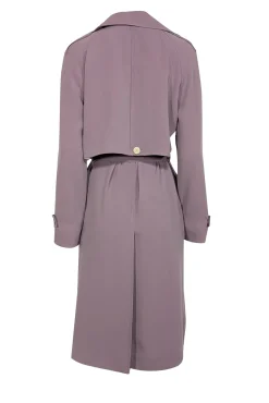 Theory - Lavender Trench Coat Sz L