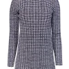 Theory - Navy & White Wool Blend Sweater Sz S