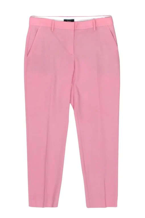 Theory - Soft Pink Tailored Straight Leg Pant Sz 4